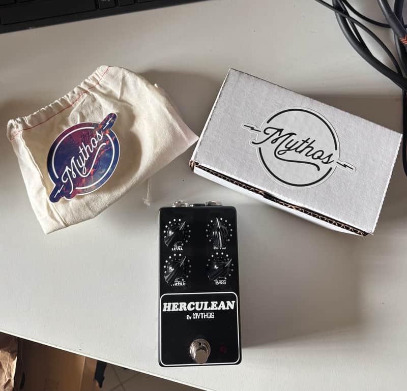 Mythos Pedals Herculean Overdrive V2 (4-Knob) 2010s - Graphic image 1