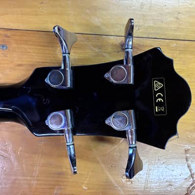 Ibanez AEB5E Acoustic-Electric Bass Guitar Black Pre Amp, Tuner, EQ image 8