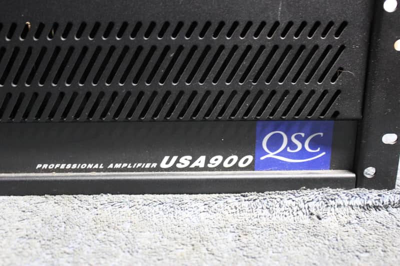 QSC USA 900/ Rack Mount Power Amp | Reverb