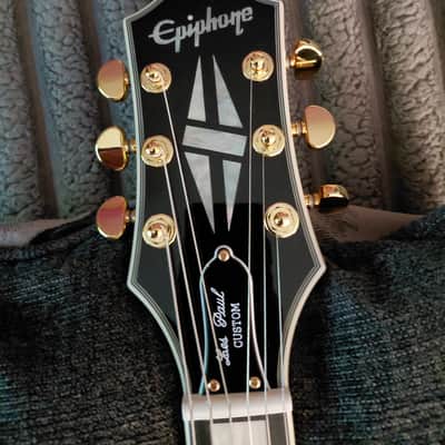 Epiphone  Les Paul Custom 2025 AAA Top - Ice Tea image 4