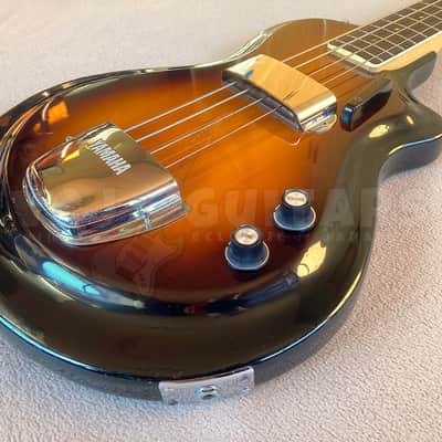 YAMAHA SB-30 ALL-ORIGINAL VINTAGE 60s BASS w/ORIGINAL YAMAHA HARD CASE image 8