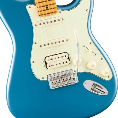 FENDER - American Professional Classic Stratocaster HSS  Maple Fingerboard  Faded Lake Placid Blue - 0114952379 image 3