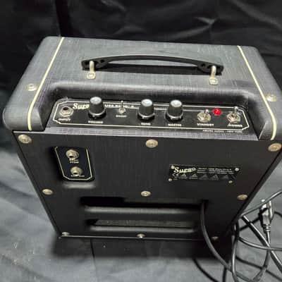 Supro 1808 Blues King 8 1-Watt 1x8" Guitar Combo 2019 - Present - Black image 2