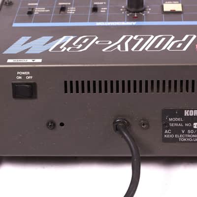 Korg Poly-61M Analogue Programmable Polyphonic Synthesizer + Wooden Case REDUCED!! image 11