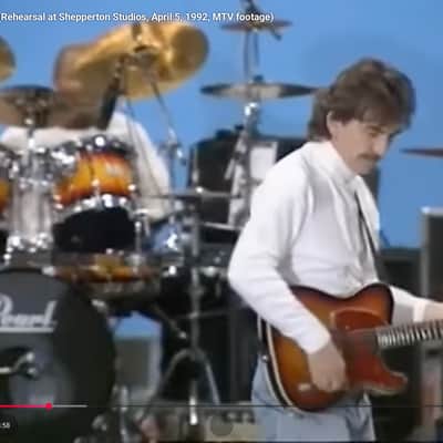 Steve Ferrone's George Harrison, Eric Clapton, Tom Petty 1990s Pearl Masters Custom Complete Drum Set image 5