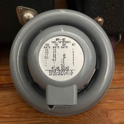Atlas Sound Flanged Horn Speaker With 15-Watt 25V/70V/100V Transformer - Made In USA image 3