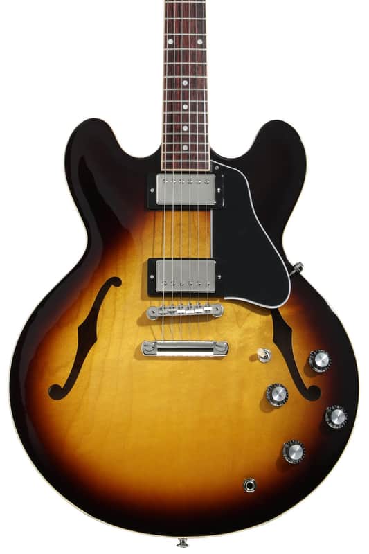 Gibson ES-335 Semi-hollowbody Electric Guitar - Vintage Burst image 1