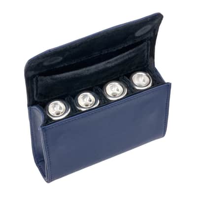 Protec A271NB INGO 4 Piece Trumpet Mouthpiece Pouch - Navy Blue image 2
