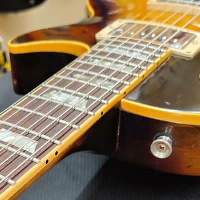 🏆 1976 Gibson Les Paul Standard – Tobacco Sunburst – All Original Glory image 5