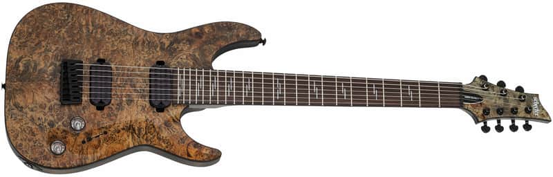 Schecter Omen Elite-7 - Charcoal image 1