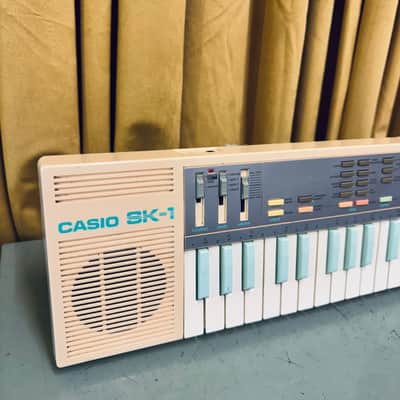 Casio SK-1 Sampling Keyboard “Pink and Pastels” 1980s image 2