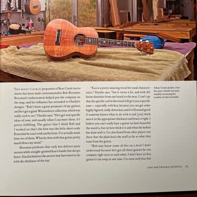 Bear Creek Guitars Tenor Ukulele 2009 - Matte image 12