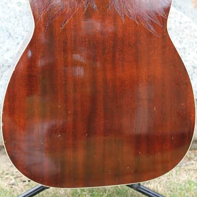 RARE Vintage 1964 Regal Model 235 Harmony Sovereign H-1260 Jumbo Acoustic Guitar W/ Case Restored! image 19