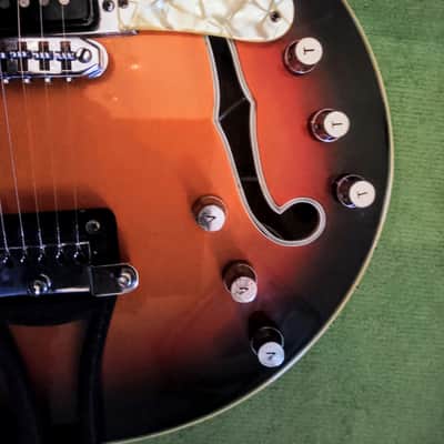 SOLO Gemini 60s Italian hollow body Crafted by Bartolini Cingolani image 13