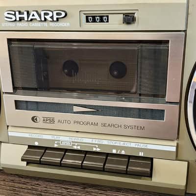SHARP GF-5757 Rare Vintage Serviced Japan Cassette Deck Boombox Warranty image 10