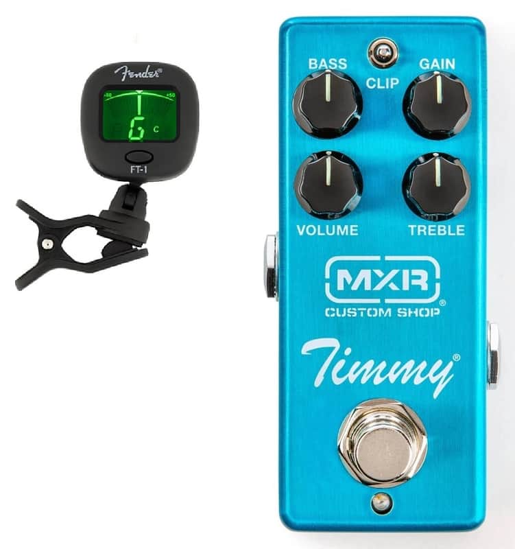 MXR CSP027 TIMMY OVERDRIVE MINI CUSTOM SHOP EFFECTS PEDAL GRITTY TEXTURED TONES (FREE FENDER TUNER) image 1