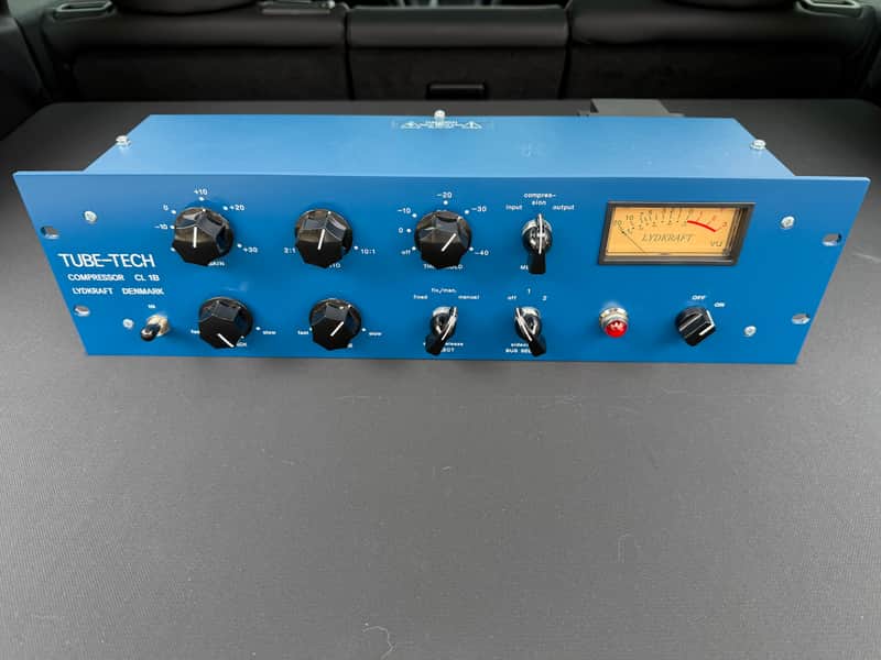 Tube-Tech CL 1B Mono Opto Compressor 2010s - Blue image 1