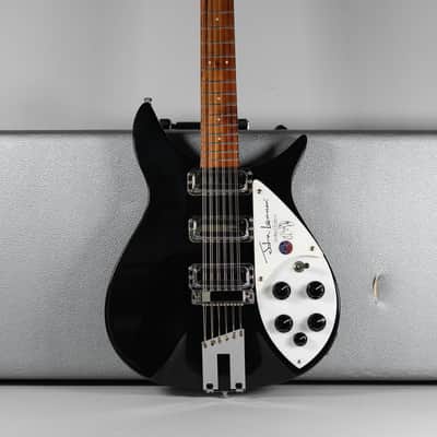 1990 Rickenbacker 355/12JL Limited Edition #670 John Lennon 12-String Jetglo W/OHSC image 12