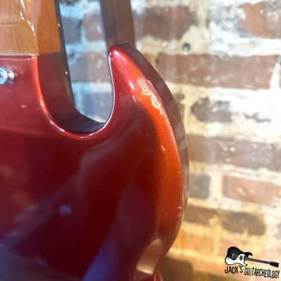 Gibson Melody Maker Short Scale Electric Bass w/ OHSC, Cable & Strap (1968 - Sparkling Burgundy) image 22