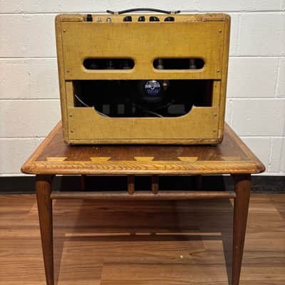 Fender Vibrolux 5F11 Narrow Panel 10-Watt 1x10" Guitar Combo All Original! 1960 - Tweed image 5
