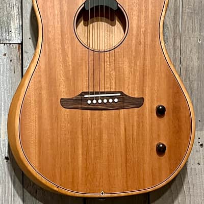 Fender Highway Series Dreadnought Mahogany Top All Mahogany image 3