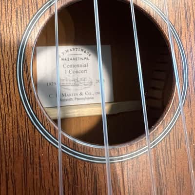 Martin Centennial 1 Concert Ukulele 2025 - Present - Natural Bild 3