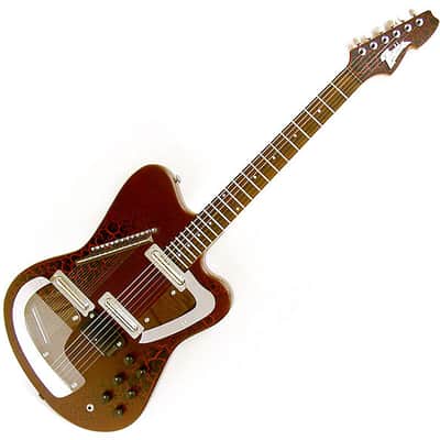K*e様 Italia Guitars MODENA SITAR Red Cra Italia Modena Electric Sitar - Red Crackle | Reverb