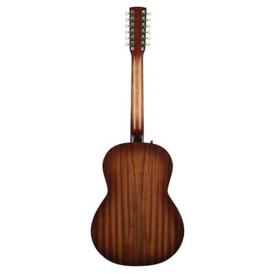 Godin Mahogany Folk 12 12-String Acoustic Electric Guitar - Rustic Burst image 8