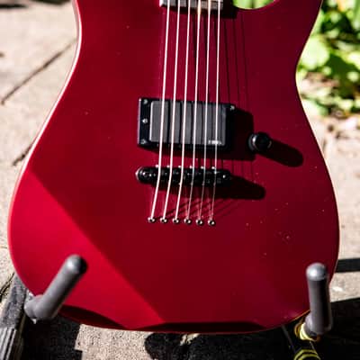 ESP E-II M-I Thru NT 2021 - Deep Candy Apple Red image 7