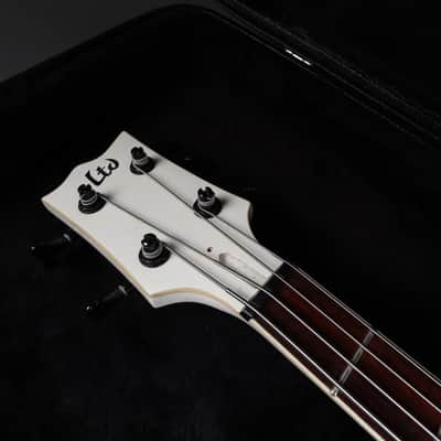 ESP LTD Viper 254 4-String Electric Bass White with Hardshell Case