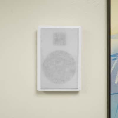 Rockville Rock Zone 8 Ch. Multi Room Home Receiver+(16) White Slim Wall Speakers image 7