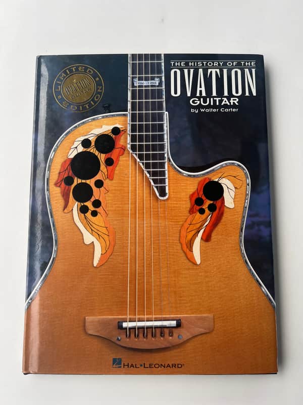 The History of Ovation Guitars by Walter Carter – First Edition Hardcover w/ Dust Jacket image 1