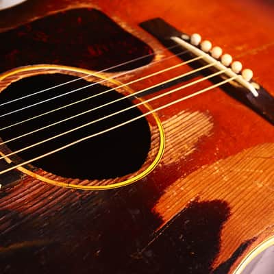 Gibson J-45 1948 acoustic guitar - honest vintage workhorse with soul, history and legendary sound - check video! image 11