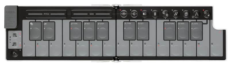 Korg nanoKEY Fold Weiß, Ltd. image 1