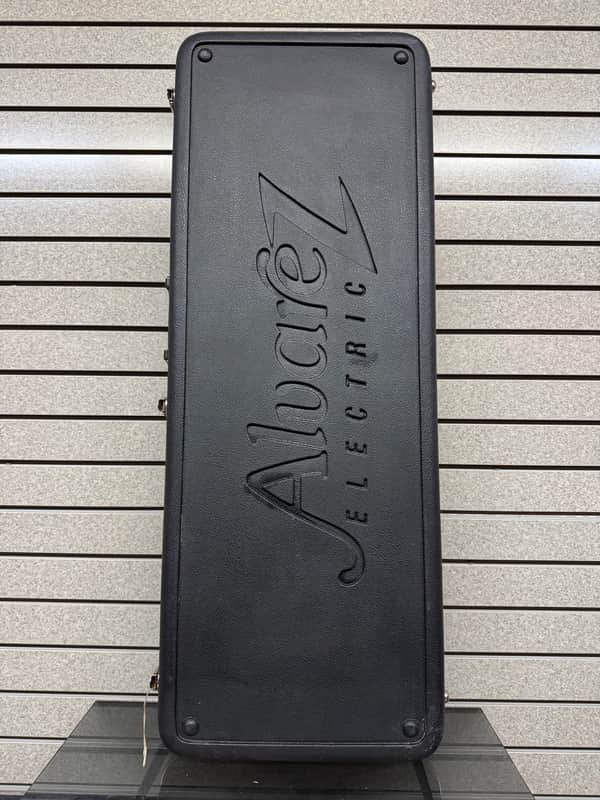 Alvarez C160 Dana Electric Guitar Case Early-Mid 90's Black image 1