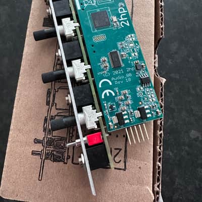 2hp VERB AND Lo-Fi Eurorack Audio Processing Modules (Black) image 4