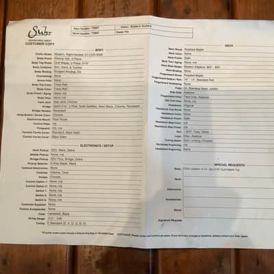 Suhr Modern 2023 - Trans Red image 16