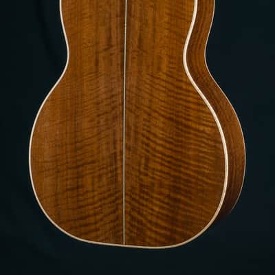 Huss and Dalton 0-SP Parlor 12-Fret Figured Black Walnut and and Bearclaw Sitka Spruce Sunburst Custom NEW image 16