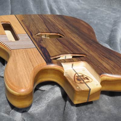 Babik Custom Telecaster Style body, Super light weight,  Handmade, Black Limba on Poplar 2026 image 9