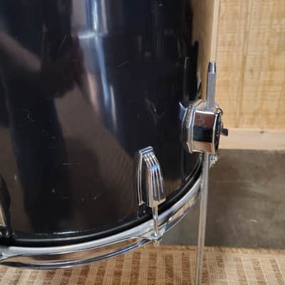 Ludwig Maple 🍁 16x16 Floor Tom 1970's - Black Wrap image 7