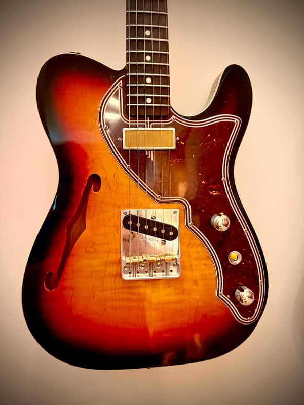 TopHat Telavarius Custom Thinline 2026 - 3T Sunburst image 1
