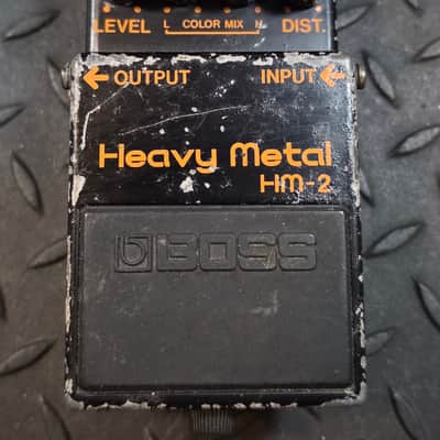 Boss HM-2 Heavy Metal (Black Label) 1983 - 1988 MIJ Japan Distortion image 2