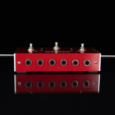 Used WOBO Guitar Electronics Double Looper Red image 3