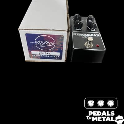 Mythos Pedals Herculean Overdrive V2 (4-Knob) 2010s - Black X14263 image 2