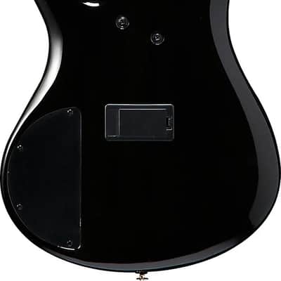 Ibanez SR2600 SR Premium 4-String Bass Guitar, Bound Panga Panga Fingerboard, Cerulean Blue Burst image 3