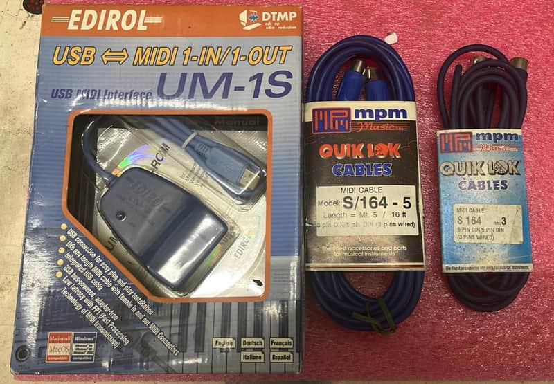 Edirol UM 1S USB MIDI INTERFACE image 1