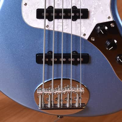 Lakland Skyline Darryl Jones 5 Lake Placid Blue image 5