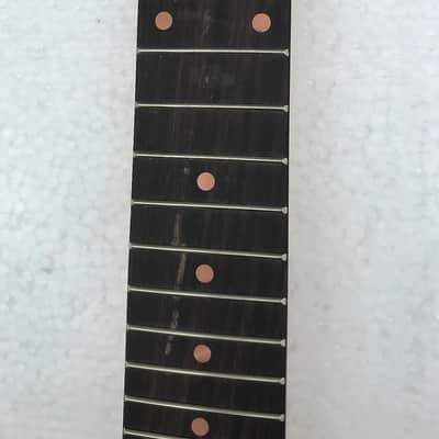 Maple Wood Guitar Neck with Rosewood Fretboard Red Headstock image 4