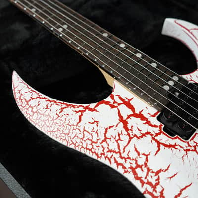 Schecter USA Custom Shop Sunset Extreme-6 Blood Crackle 6-String Electric Guitar w/ Case (2025) image 7