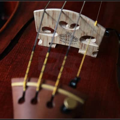 Violine Geige 4/4 Soil Stradivarius kopie vom Geigenbauer Guan Hongwen 1070 Bild 5